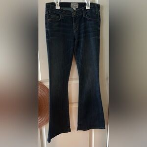 CURRENT ELLIOT Bootcut Jeans dark wash 28 NWOT